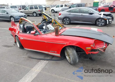 1978 Datsun 280Z из США, поврежденный, VIN HLS30435992